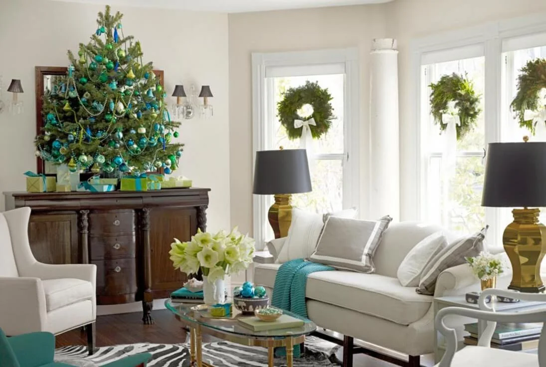 Living Room Wreath Decor