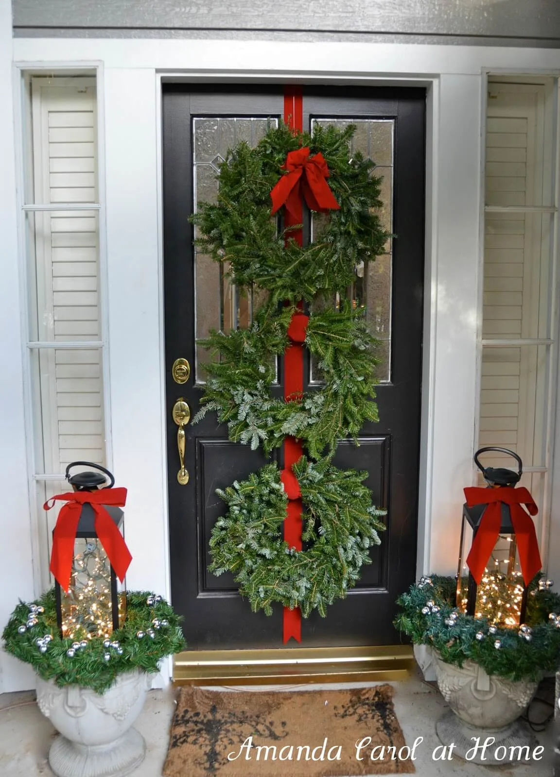 Wreath On Ribbon Design