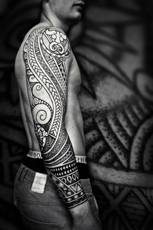 Maori Tribal Tattoo