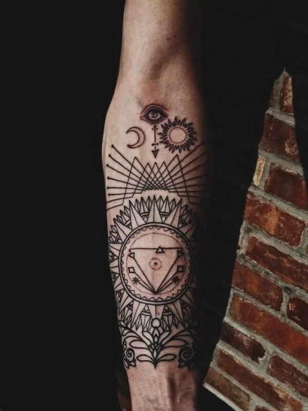 Tribal Forearm Tattoo