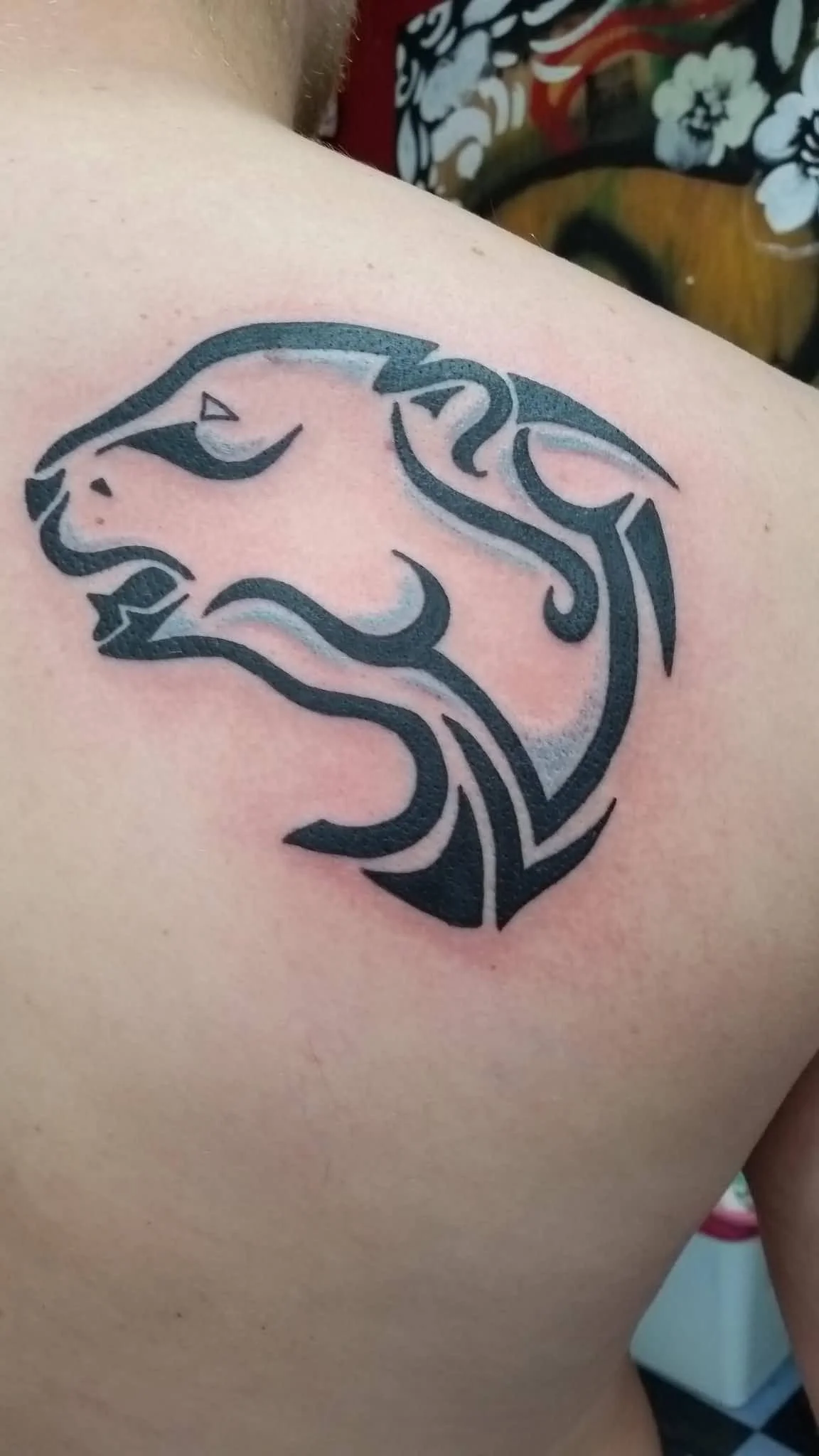 Bear Tribal Tattoo