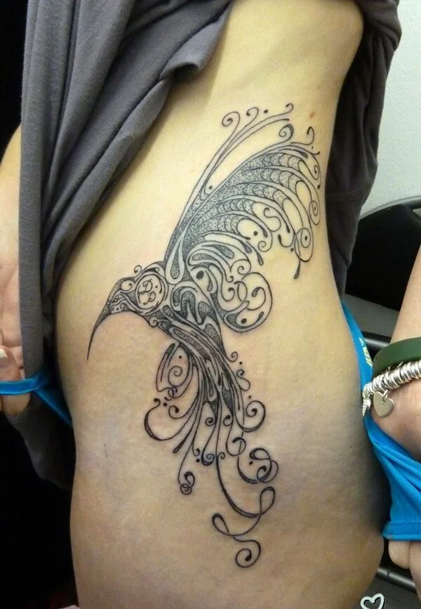 Feminine Tribal Tattoo