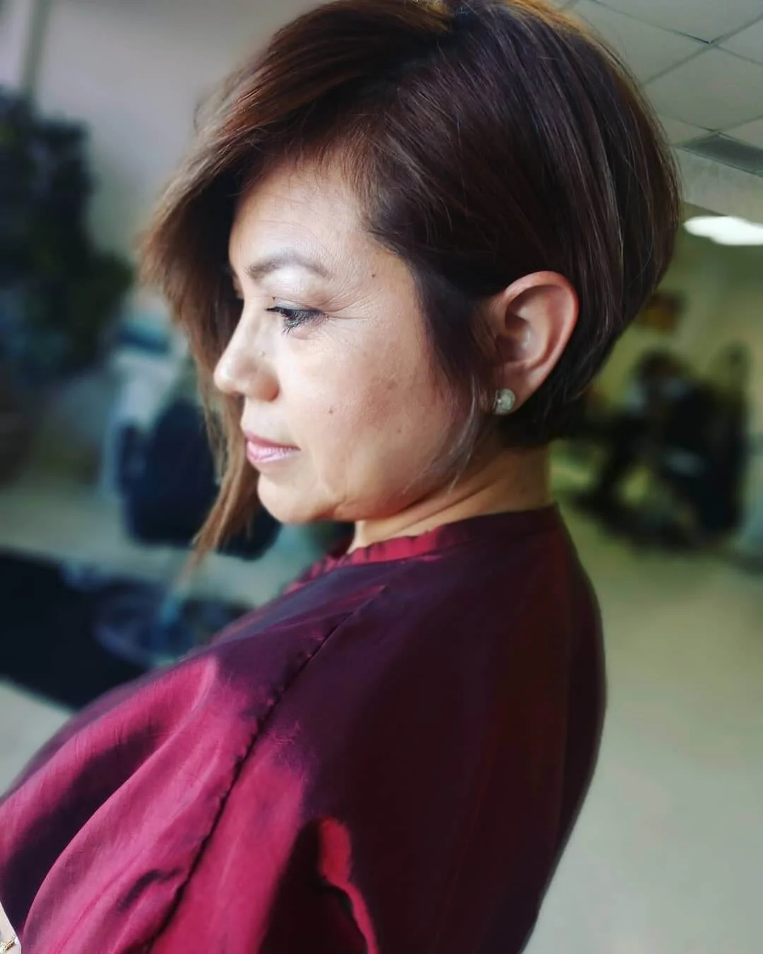 A Line Bob Haircuts