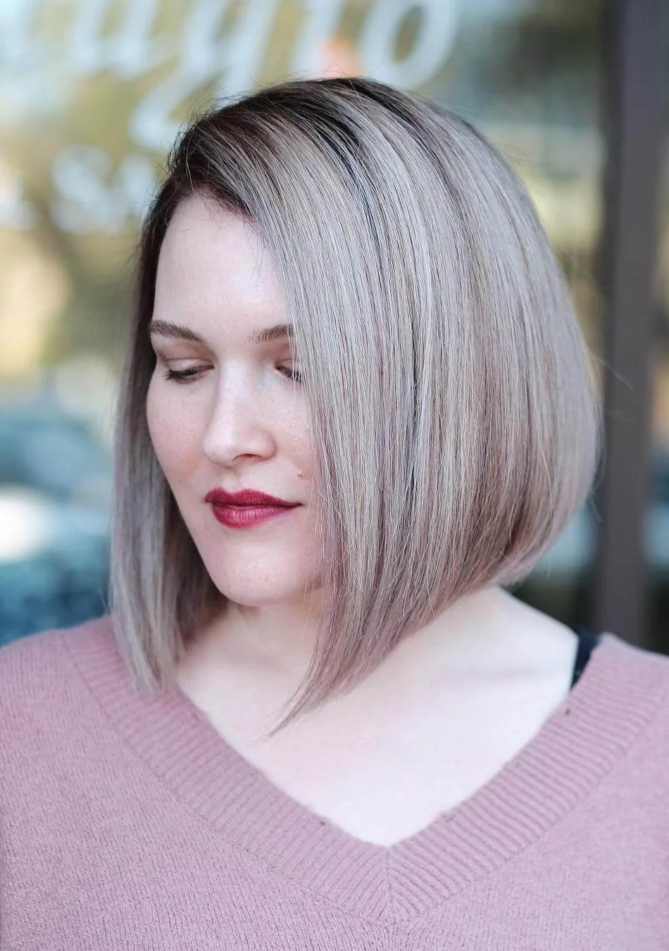 A Line Bob Haircuts