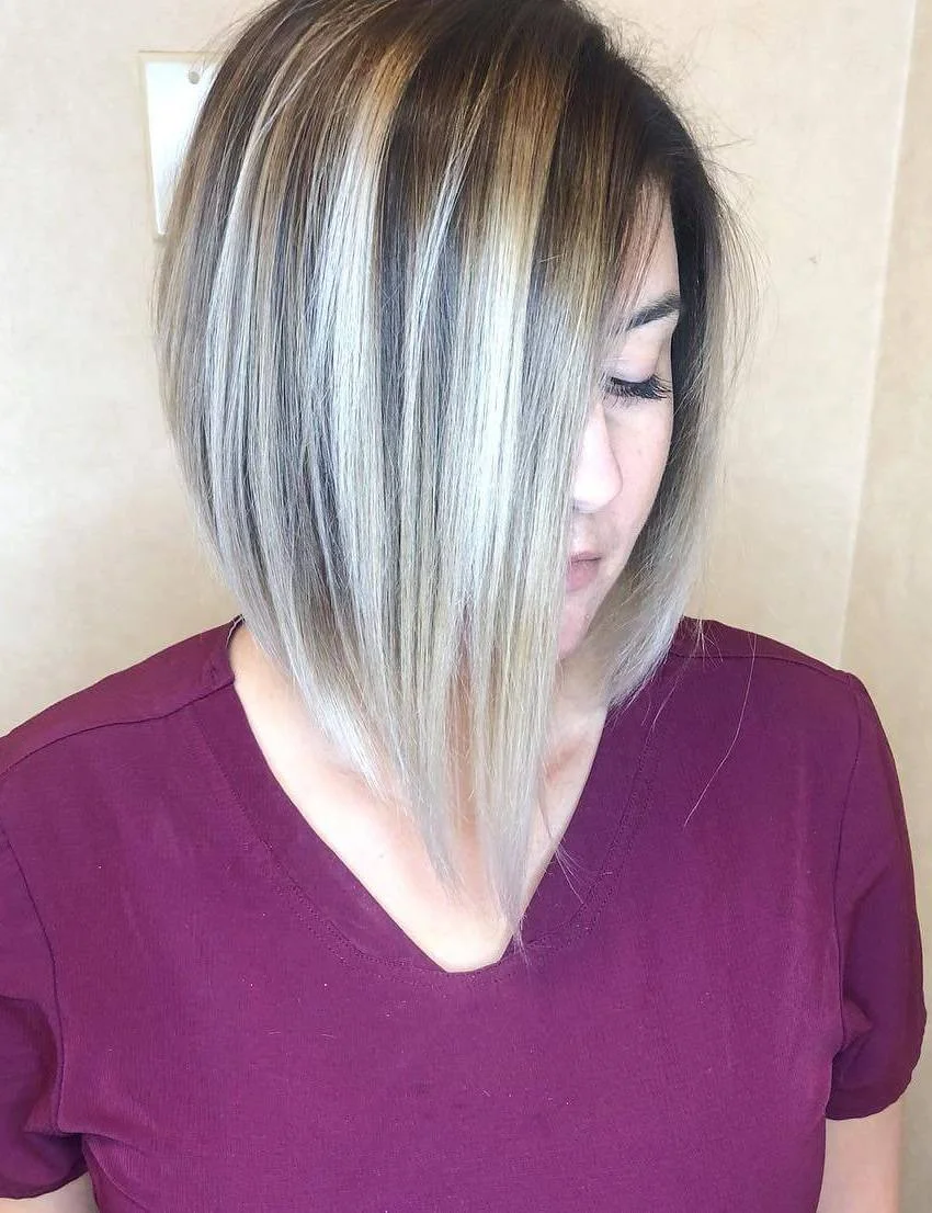 A Line Bob Haircuts