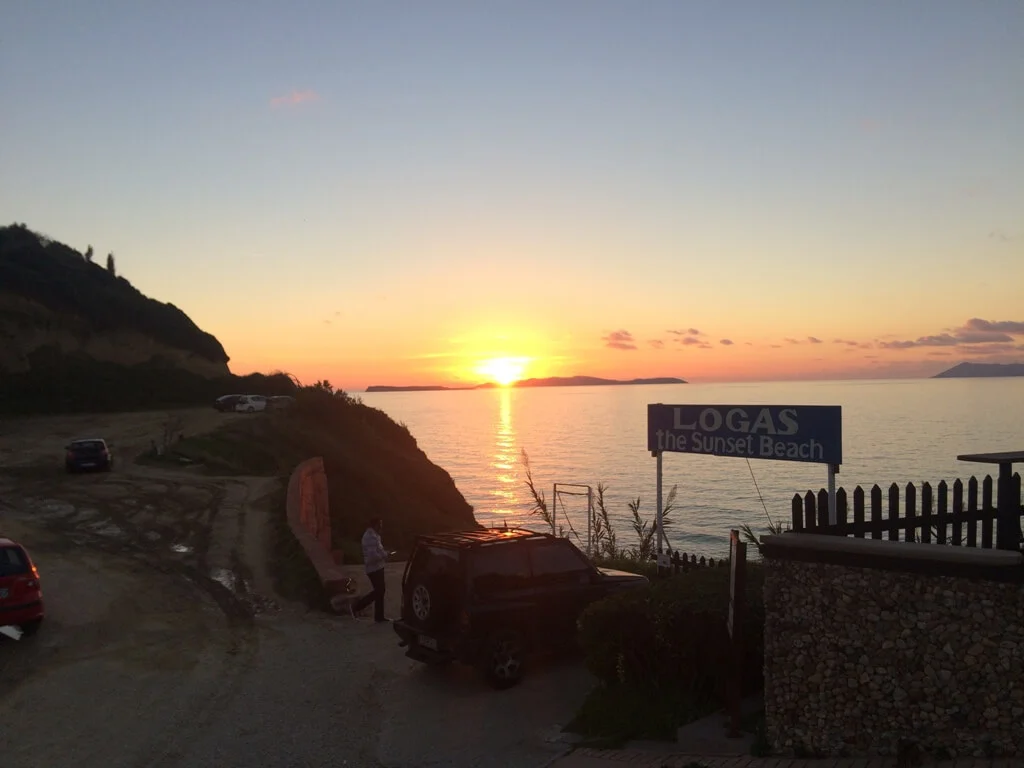 Amazing Sunset View Loggas Beach