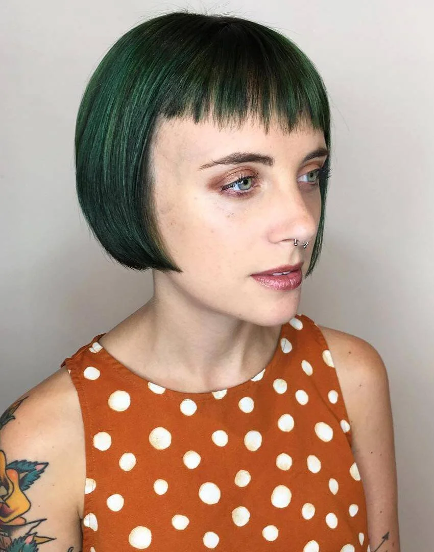 Bob Haircuts with Bangs