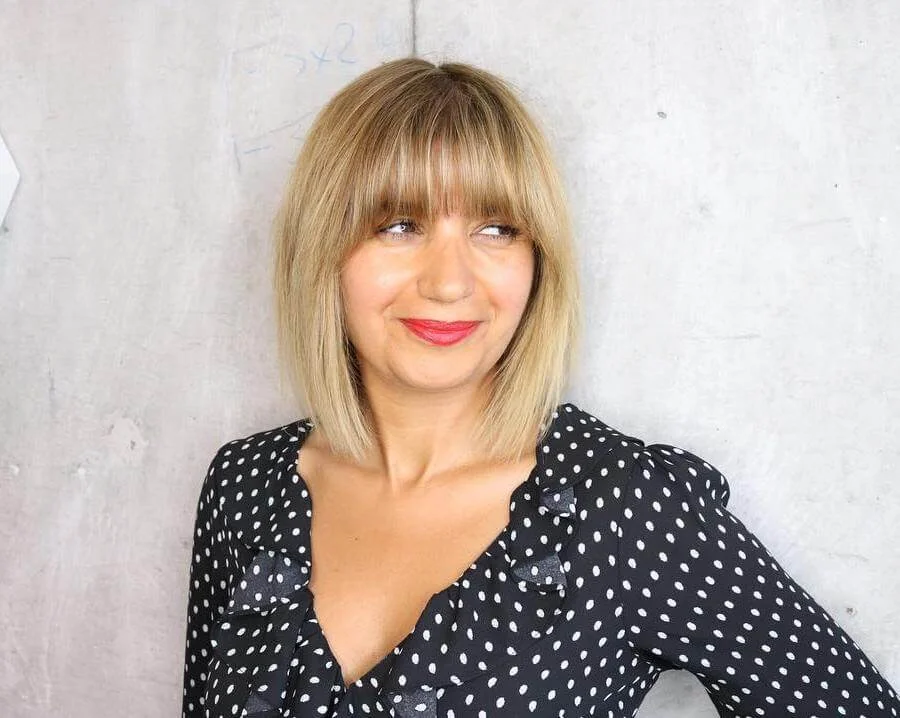 Bob Haircuts with Bangs
