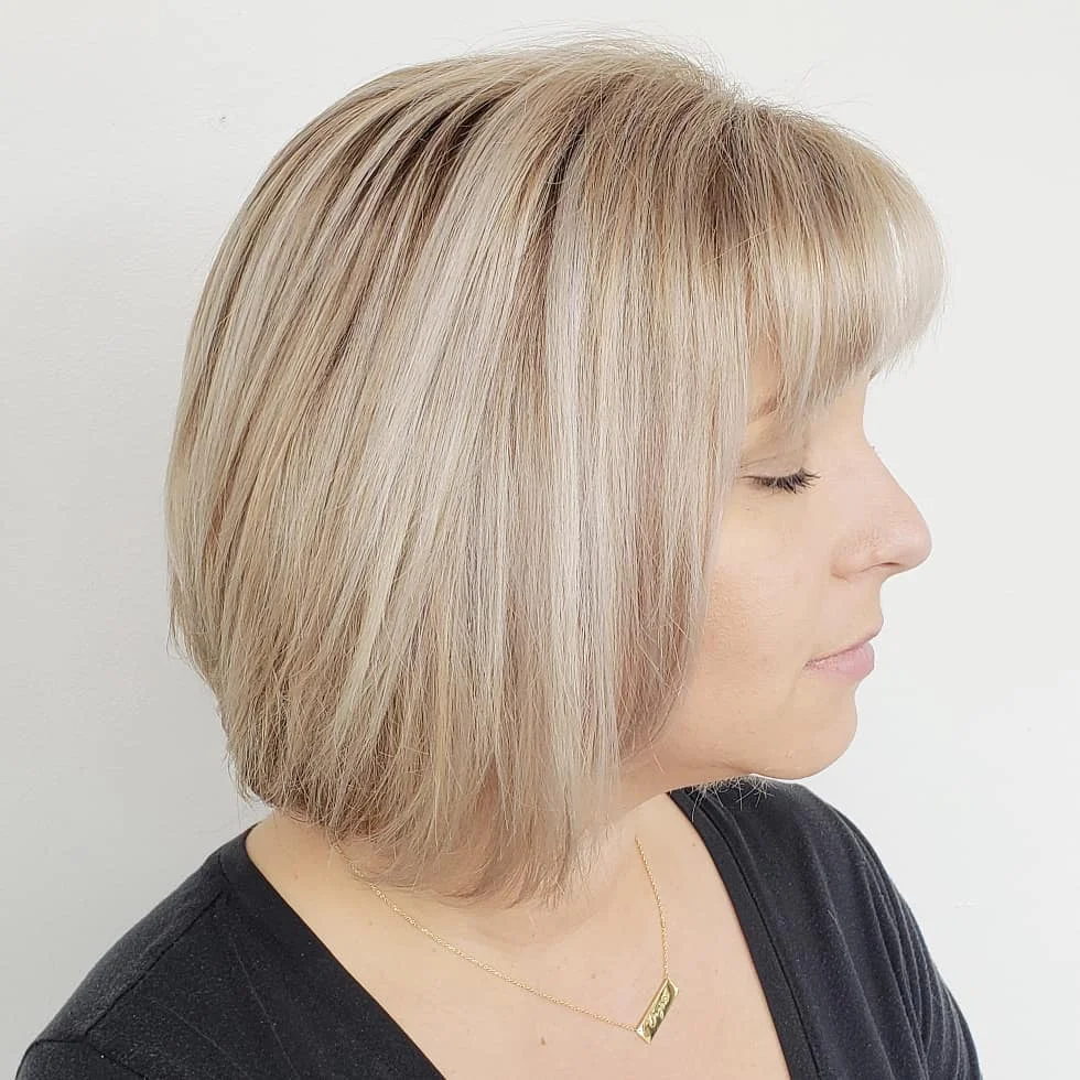 Bob Haircuts with Bangs