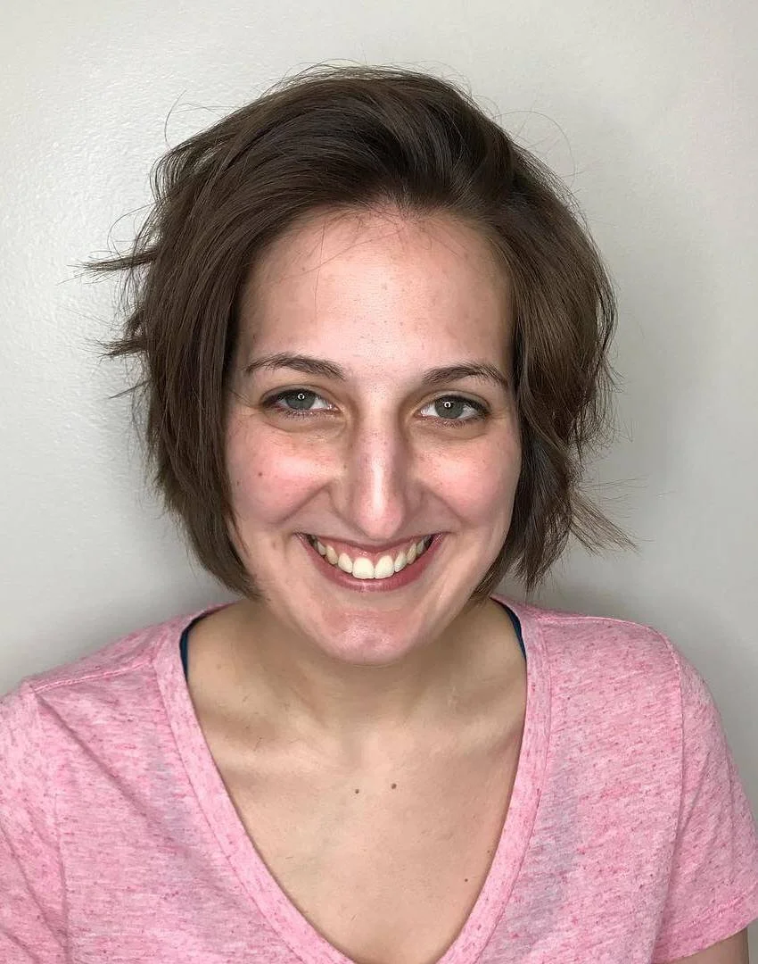 Messy Long Bob - Cute Bob Hairstyles