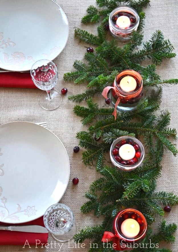 Easy DIY Rustic Christmas Centerpiece