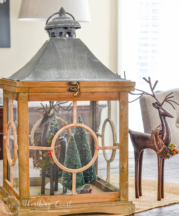 Living Room Table Lantern Decoration