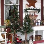 Outdoor Vintage Christmas Tree Decorations