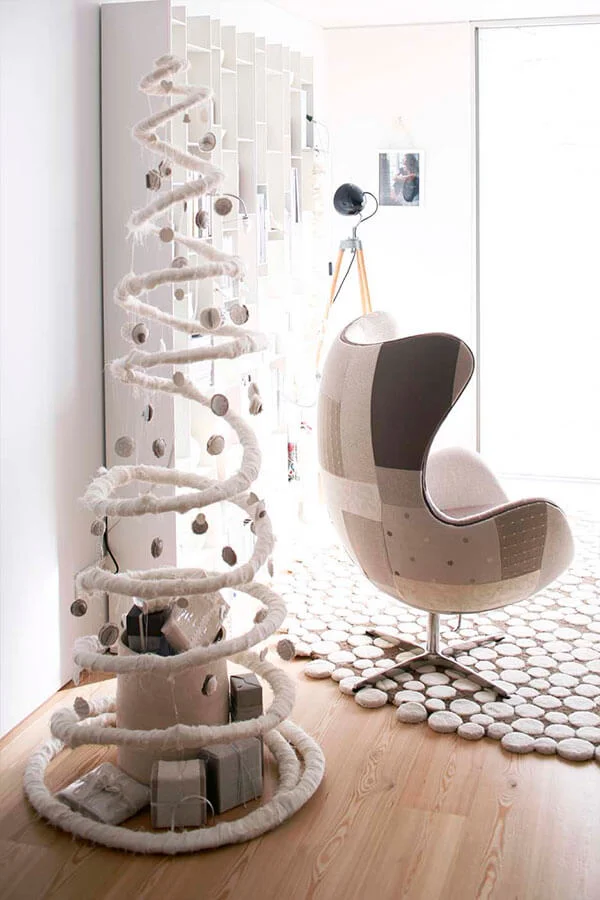 Spiral Design Modern Christmas Tree