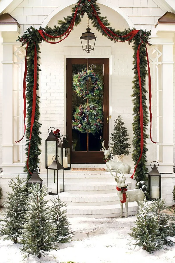 Winter Wonderland Icy Porch Decor