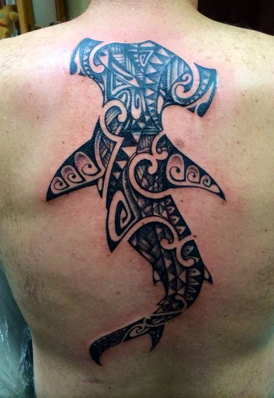 Shark Maori Tattoo