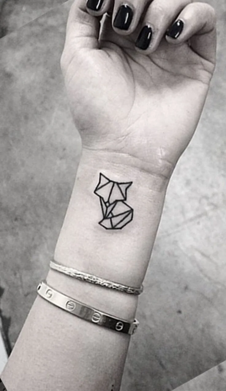 Small Geometric Tattoo