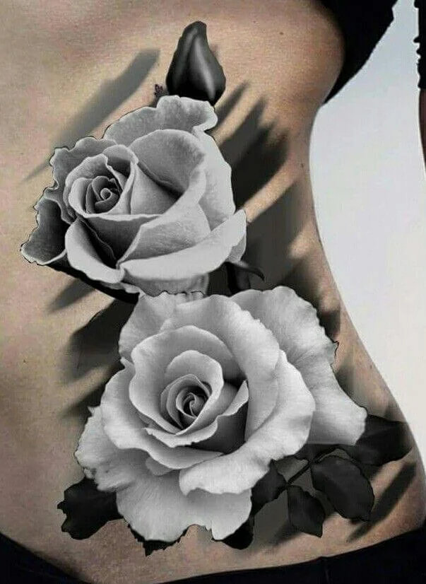 White Rose Tattoo
