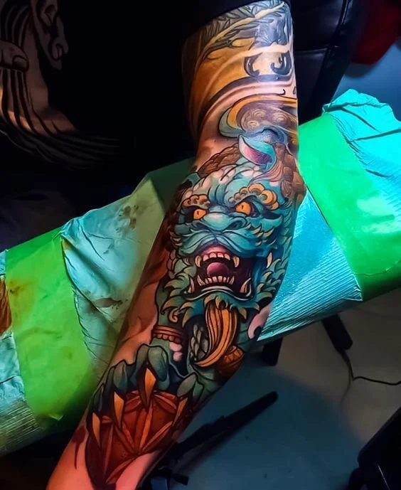 Blue Dragon Tattoo