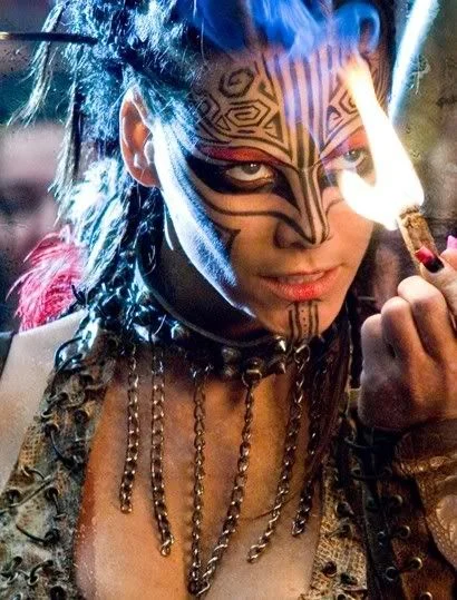 Face Maori Tattoo