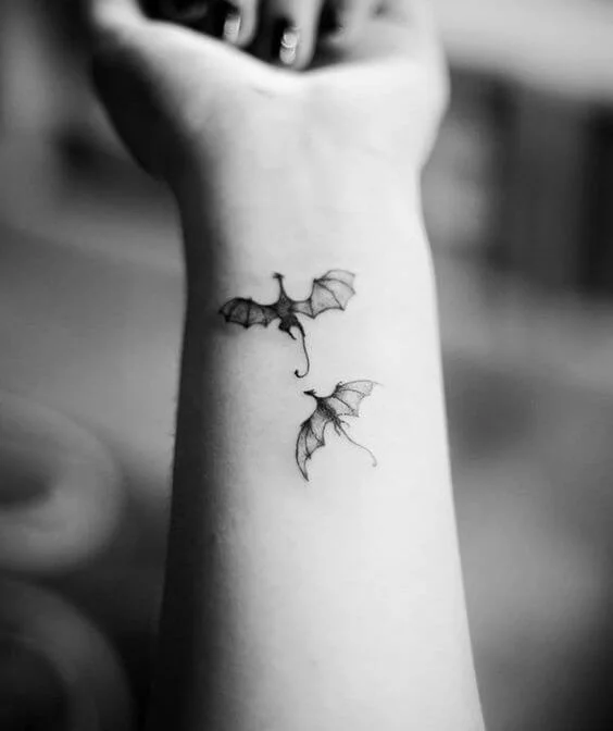 Tiny Dragon Tattoo