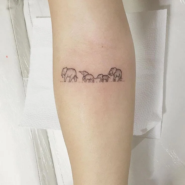 Small Family Tattoo
