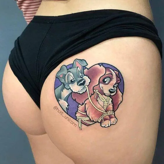 Small Tattoo On Hip