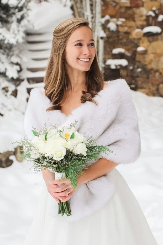 Bridal Shrug For Winter Wedding