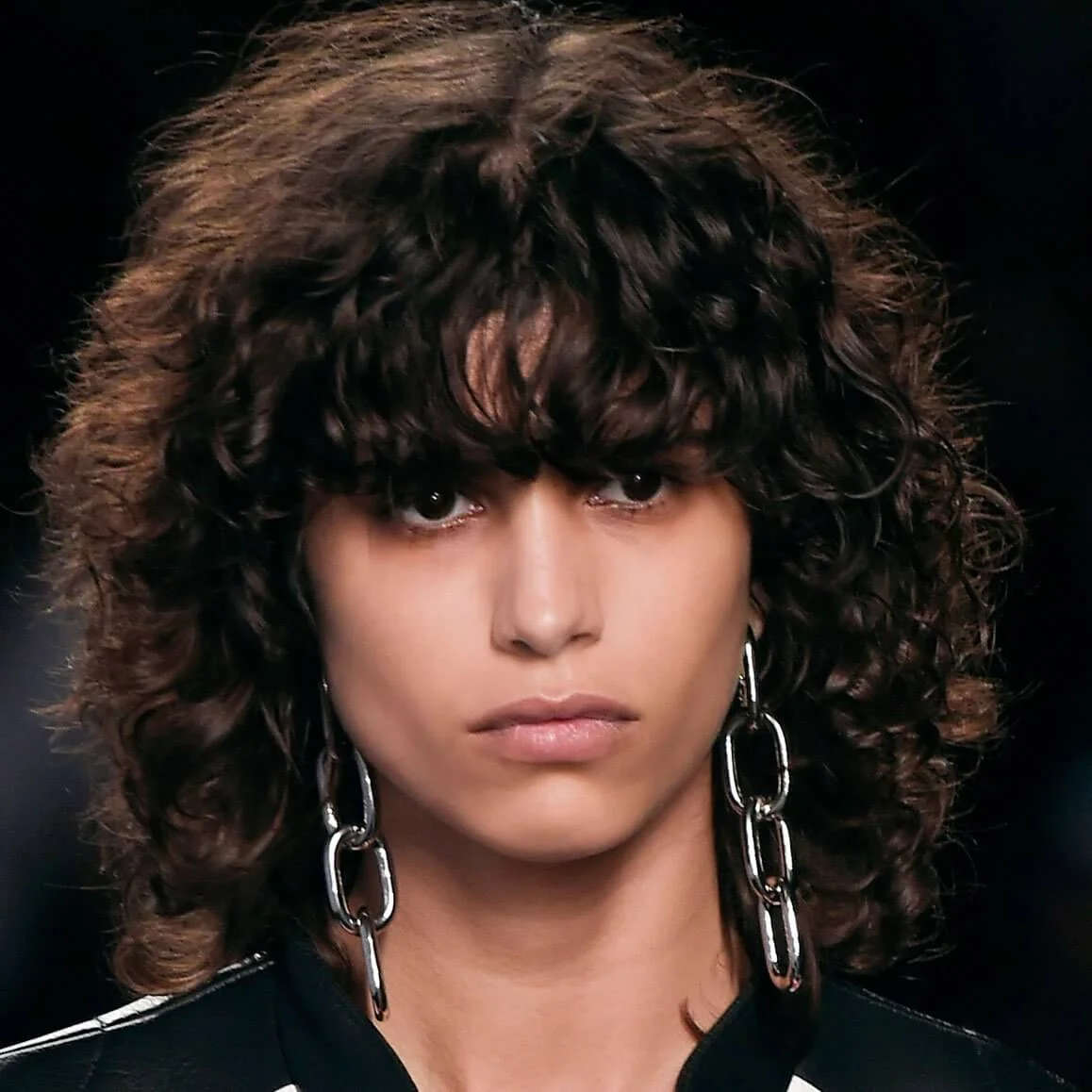 Curly Hairstyles With Bangs