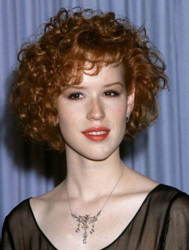 Curly Hairstyles With Bangs
