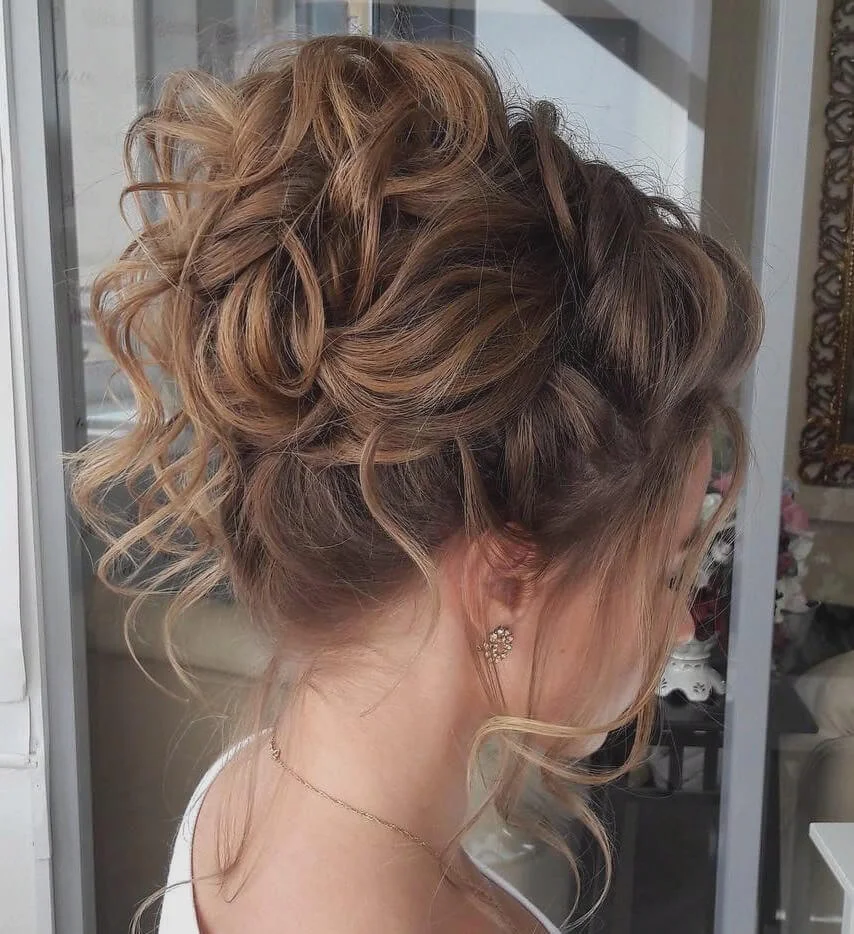 Curly Updo Hairstyles
