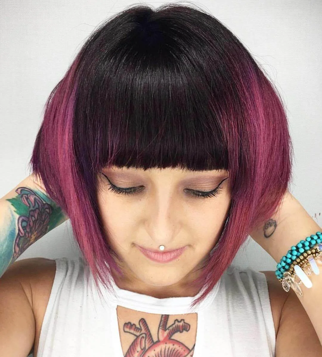 Short Bob with Bangs