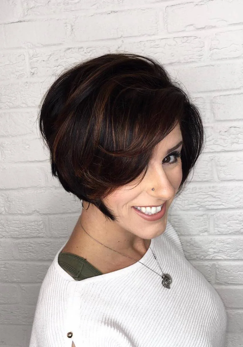 Short Bob with Bangs