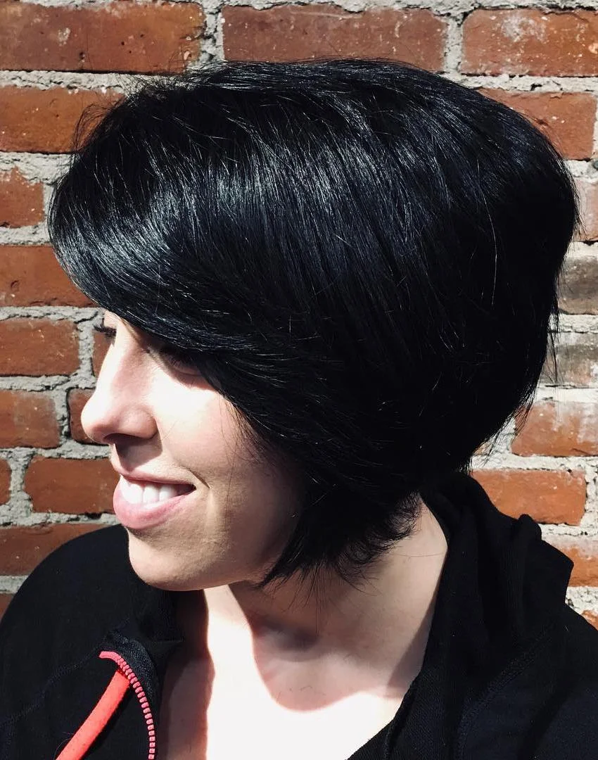 Stacked Bob Haircuts