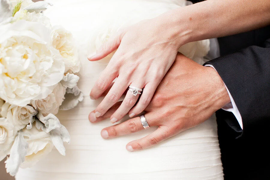 Wedding Bands Bride And Groom