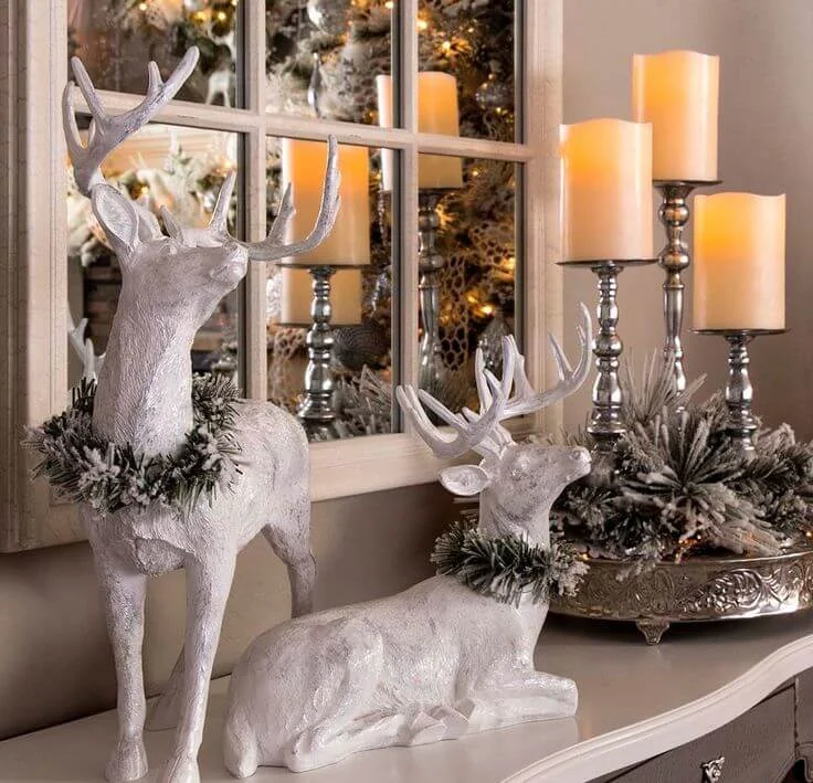 Whimsical Christmas Table Display