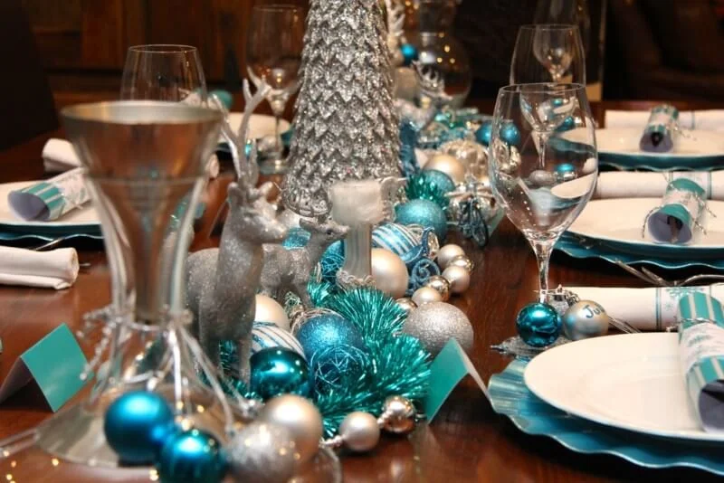 Winter Wonderland Christmas Table Decor