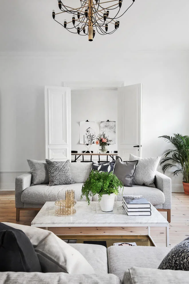 Contemporary Scandinavian Room Decor