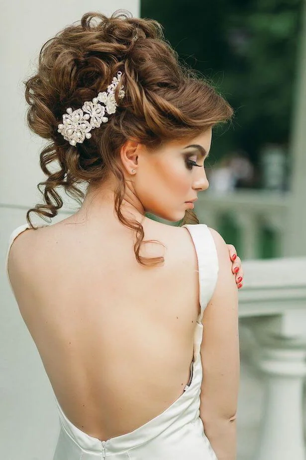 Curly Hairstyles for Wedding