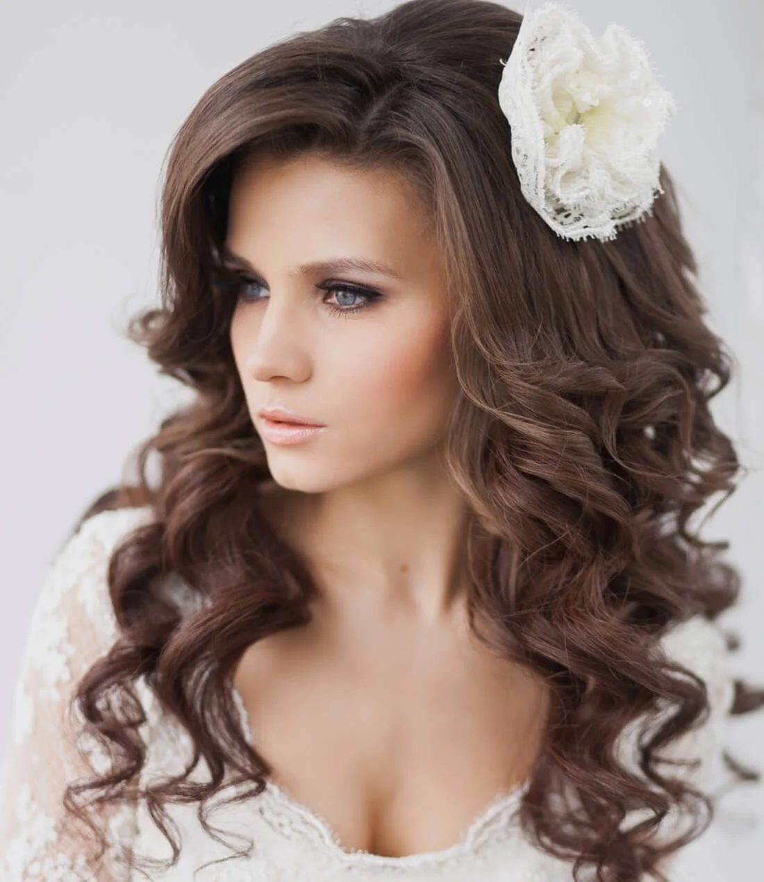 Curly Hairstyles for Wedding