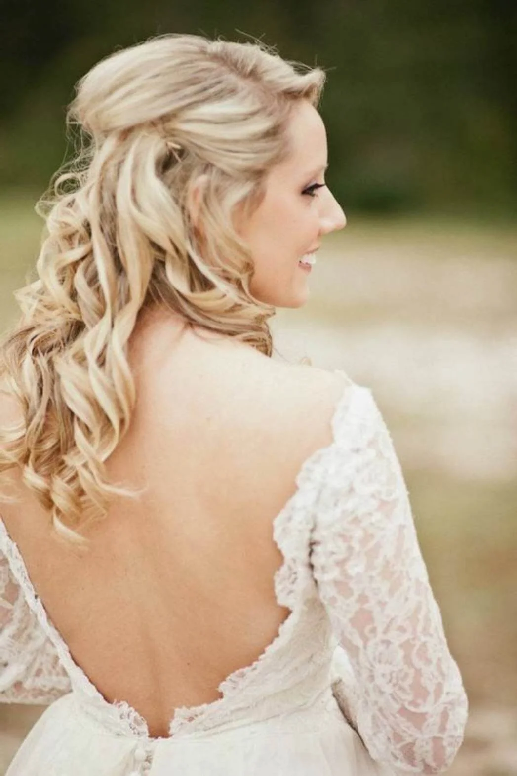 Curly Hairstyles for Wedding