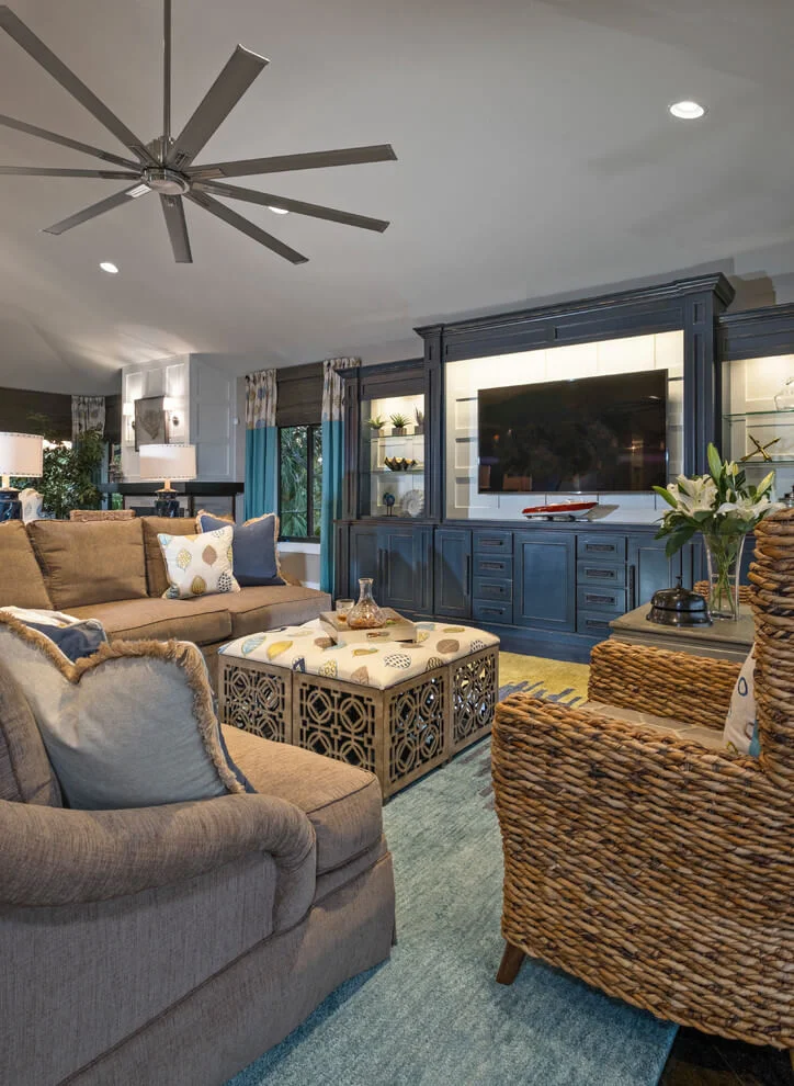 Grand Beach Style Living Room