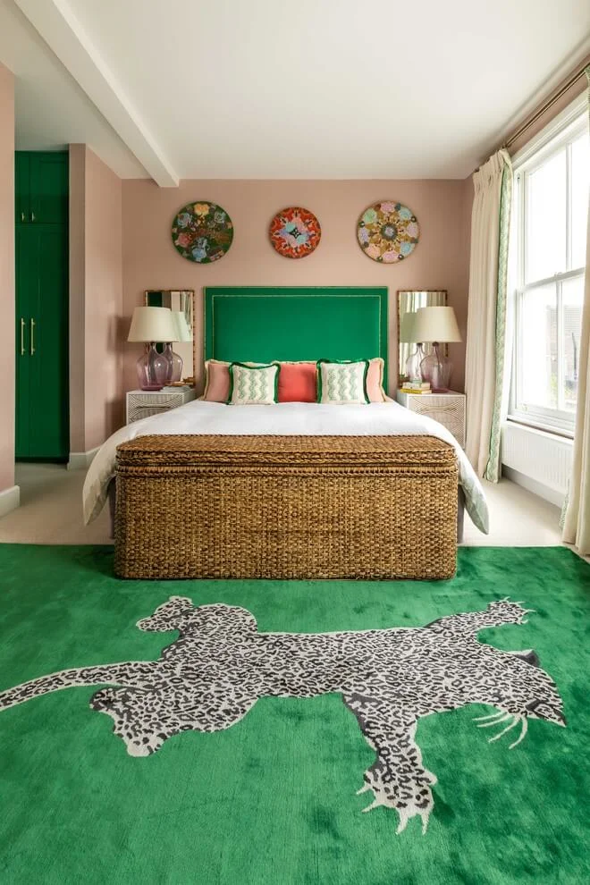 Master Bedroom With South American Influences