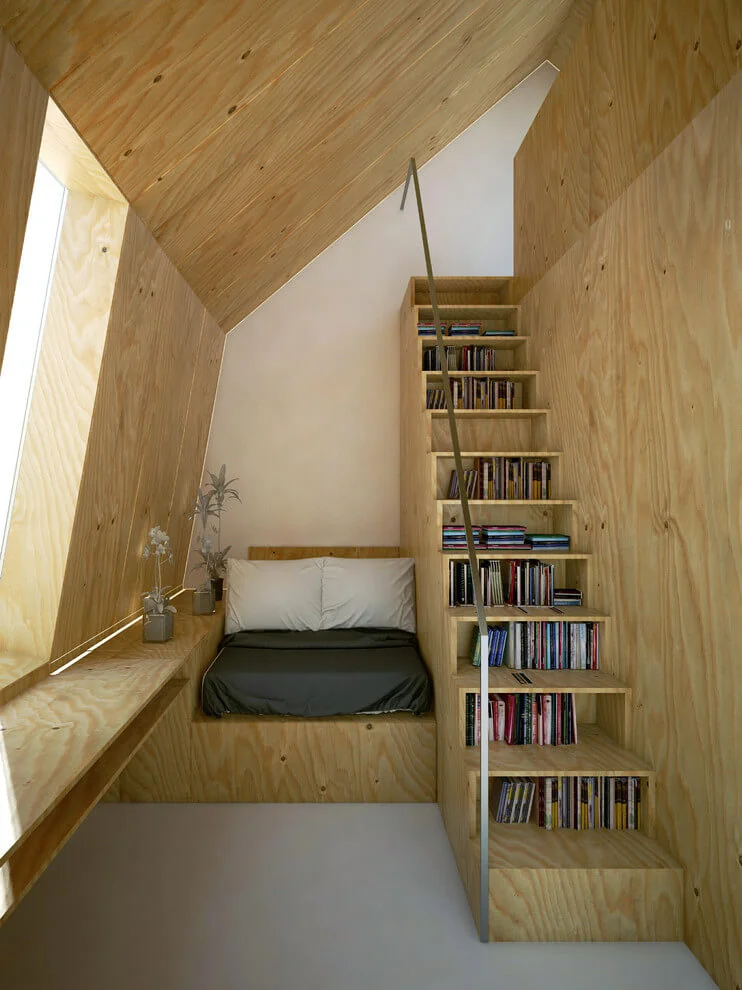 Simple Scandinavian Bedroom Decor
