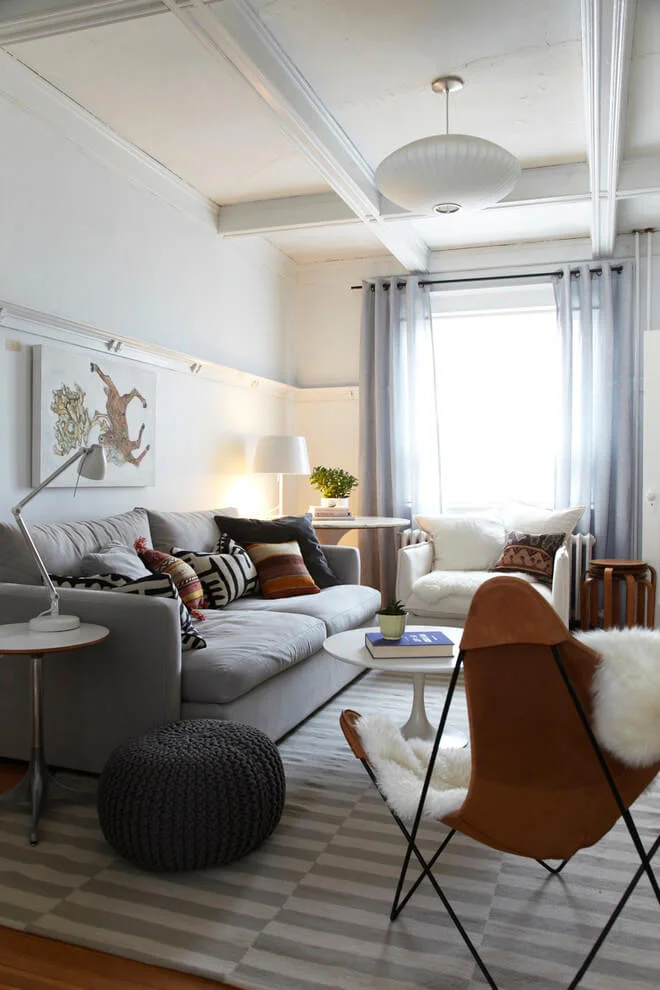 Soothing Colors Living Room Design