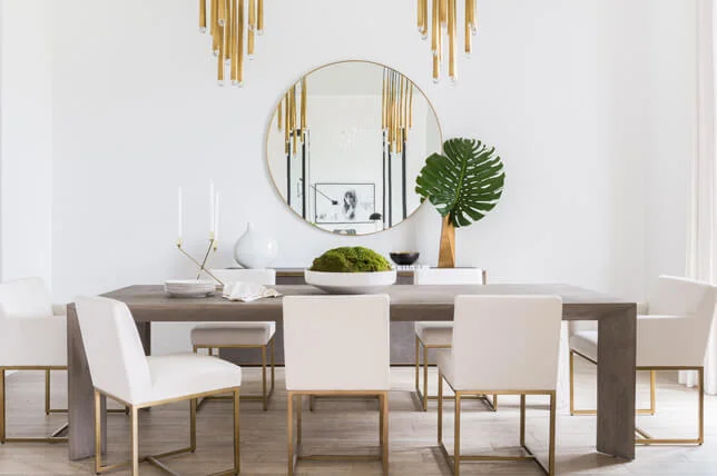 Mirror In Dining Room Interior Design