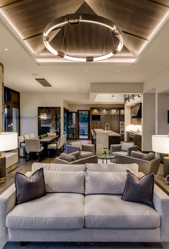 Sophisticated Rustic Style Living Room