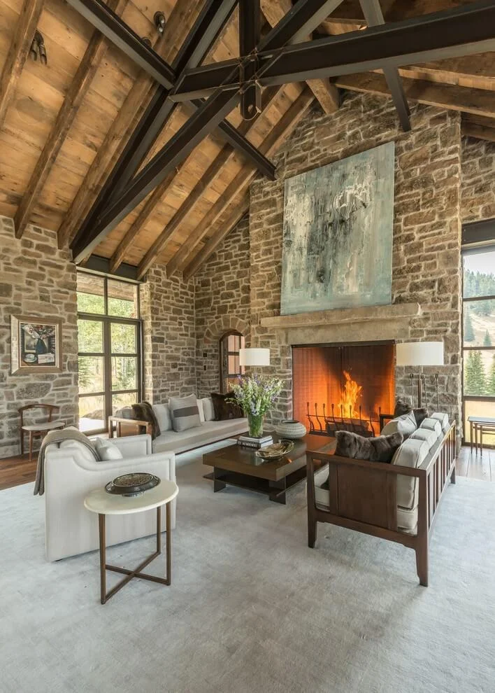 Warm Brown Rustic Room Decor