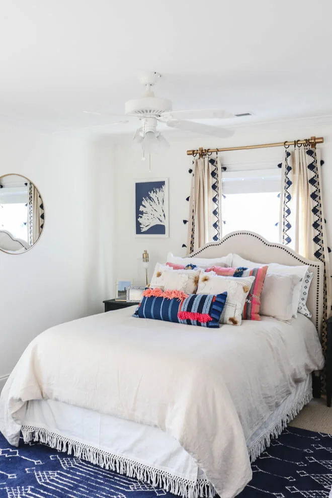 Bohemian Touch Midcentury Bedroom