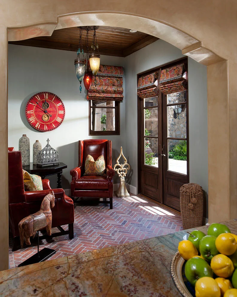 Mediterranean Decor Small Living Room